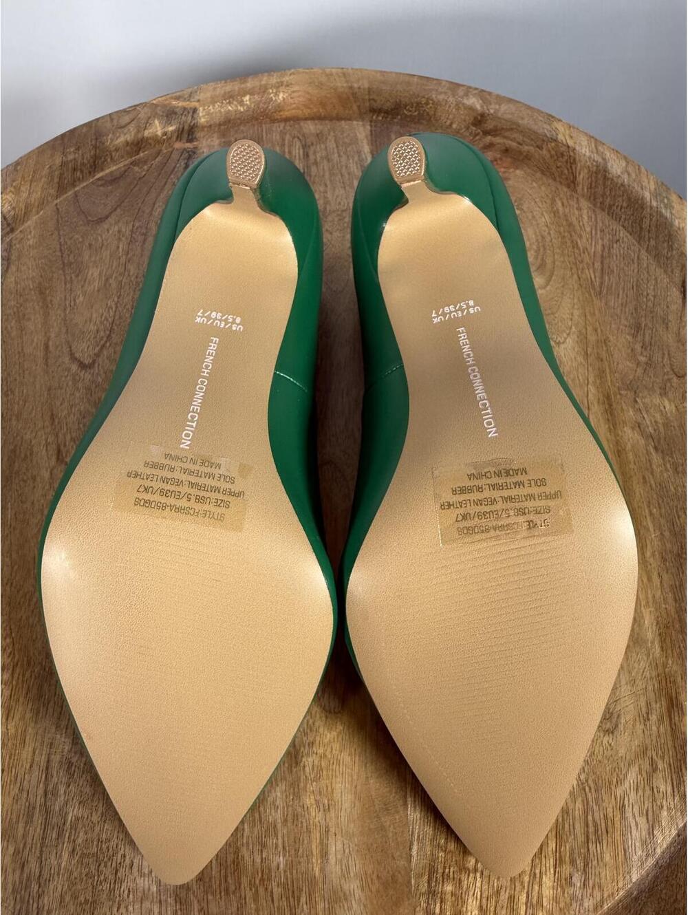 French Connection Womens Sierra Pointed Toe Comfortable Pumps Green Size 8.5 NWB - Picture 3 of 12